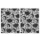 2Pcs Embossing Baking Mold Set for Cakes, Biscuits & Moon Cakes, 14.8x10.5cm 2