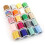 Hand Needle Work Glittery Thread Spool Polyester Sewing Thread Kits Metallic Embroidery Threads Sparkling Effects Creative Craft Ideas Decorative Thre 5