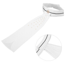 Horse Riding Equipment Adult Cotton Stock Tie Durable Combed Equestrian Necktie