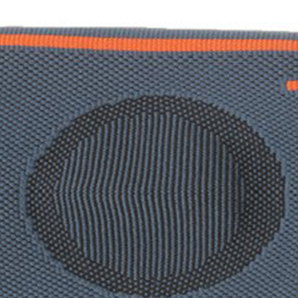 Gray/Orange Nylon Elbow Brace Thickened Elastic Support For Outdoor Sports M