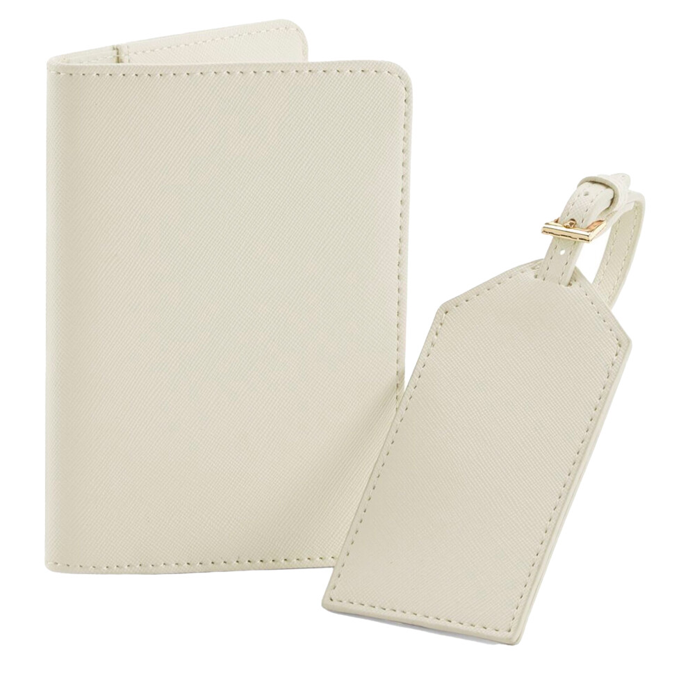 Bagbase Boutique Passport Holder And Luggage Tag Set Multicoloured
