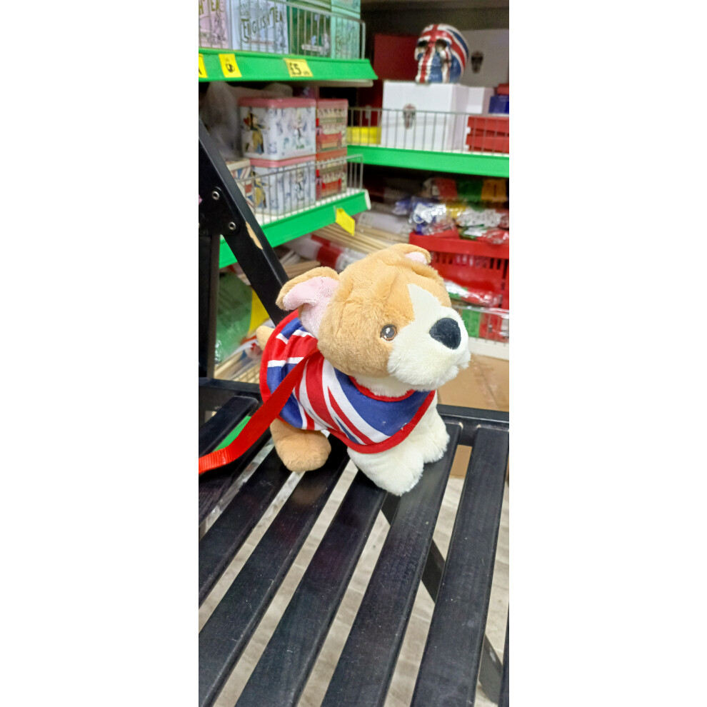 Keel Dog In Union Jack Bandana Soft Plush Toy