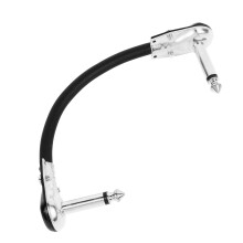 15cm PVC Anti-Wind Gitarreneffektkabel Silber Geringe Geräuschentwicklung 5,9 Zoll