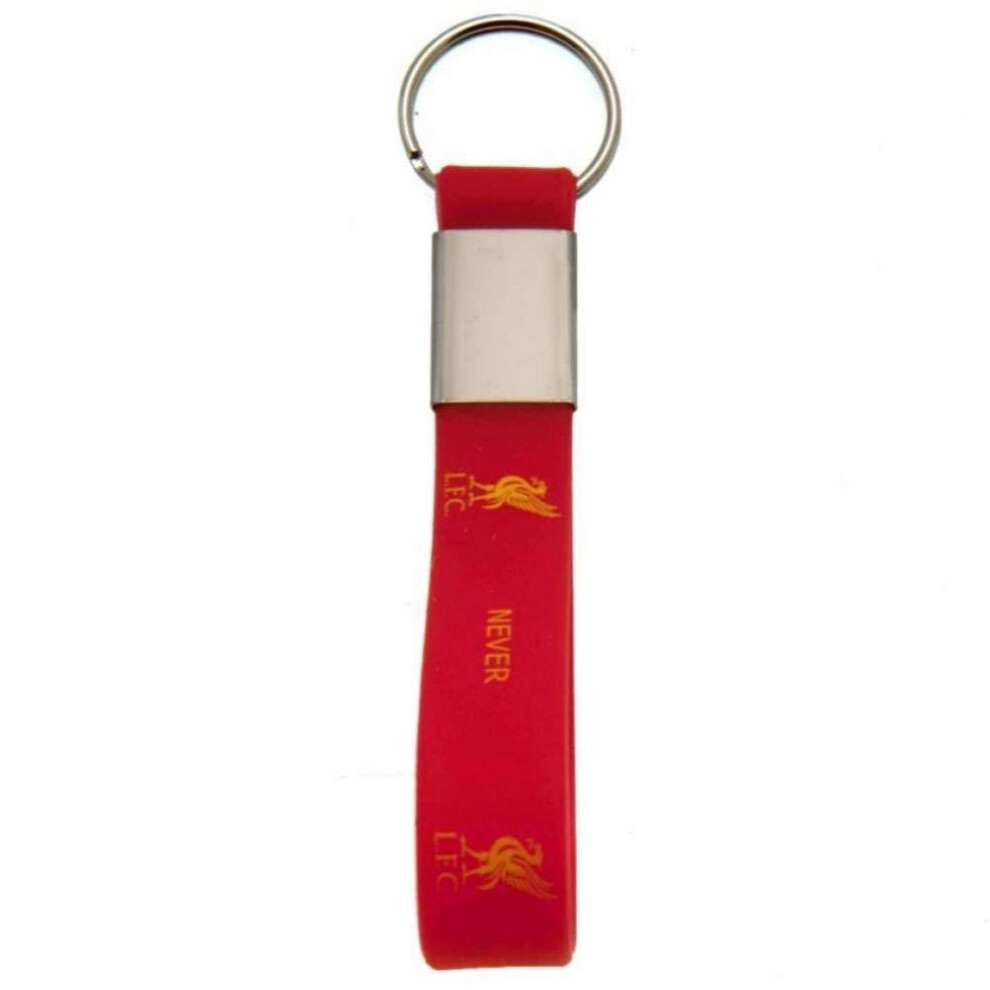 Liverpool Fc Silicone Keyring Red