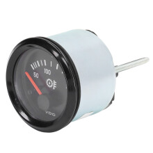 Indicator de temperatura de aceite eléctrico de 52mm a 12V para camiones y generadores