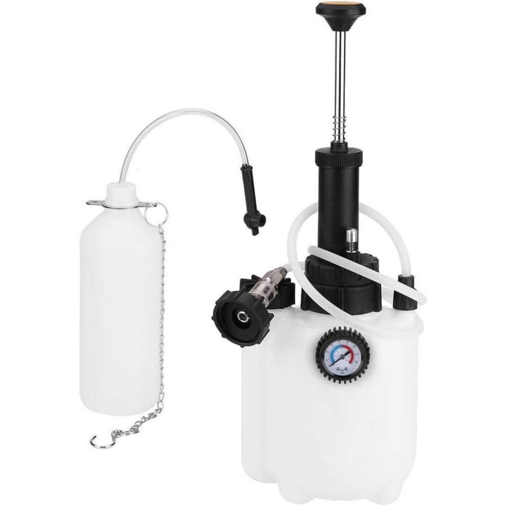 Brake Bleeder Kit, Vacuum Brake Bleeder For Easy Home Use, Power Bleeder With Manual Operation, Waste Oil Collection Bottle For Corrosion Resistant 9169997427427
