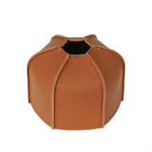 PU Leather Gas Tank Protector for Camping Stove 230g, 1.5x9cm
