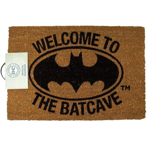 Batman Batman Welcome To The Bat Cave Door Mat