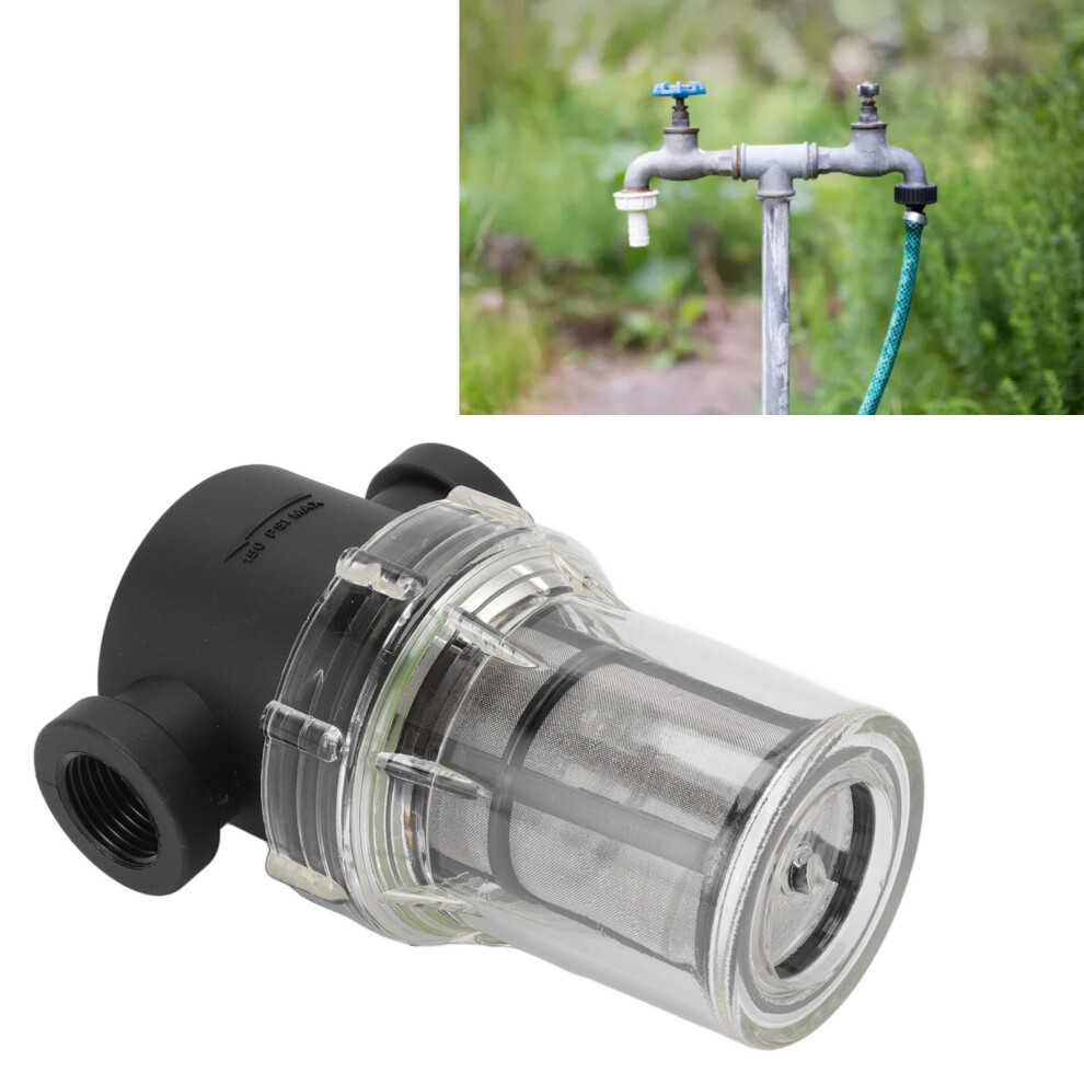 High Pressure Washer Hose Filter - 100 Mesh Plastic Sediment Prefilter 8411372932011