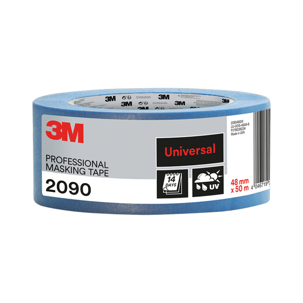Scotch Blue Professional Masking Tape 2090 Universal 48Mm X 50M 5063750895192