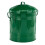 Leecroft Metal Mini Bin Green 12 x 10'' 1