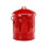 Leecroft Metal Mini Bin Red 12 x 10'' 1