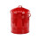 Leecroft Metal Mini Bin Red 12 x 10'' 2