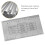 Stainless Steel String Action Ruler Guitar Setup Gauge Multifunctional 3