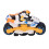 Stunt-Transformator-Motorrad mit Musiklicht, 360 6
