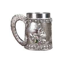 Horn Skull Stainless Steel Insulated Mug With Double Walled