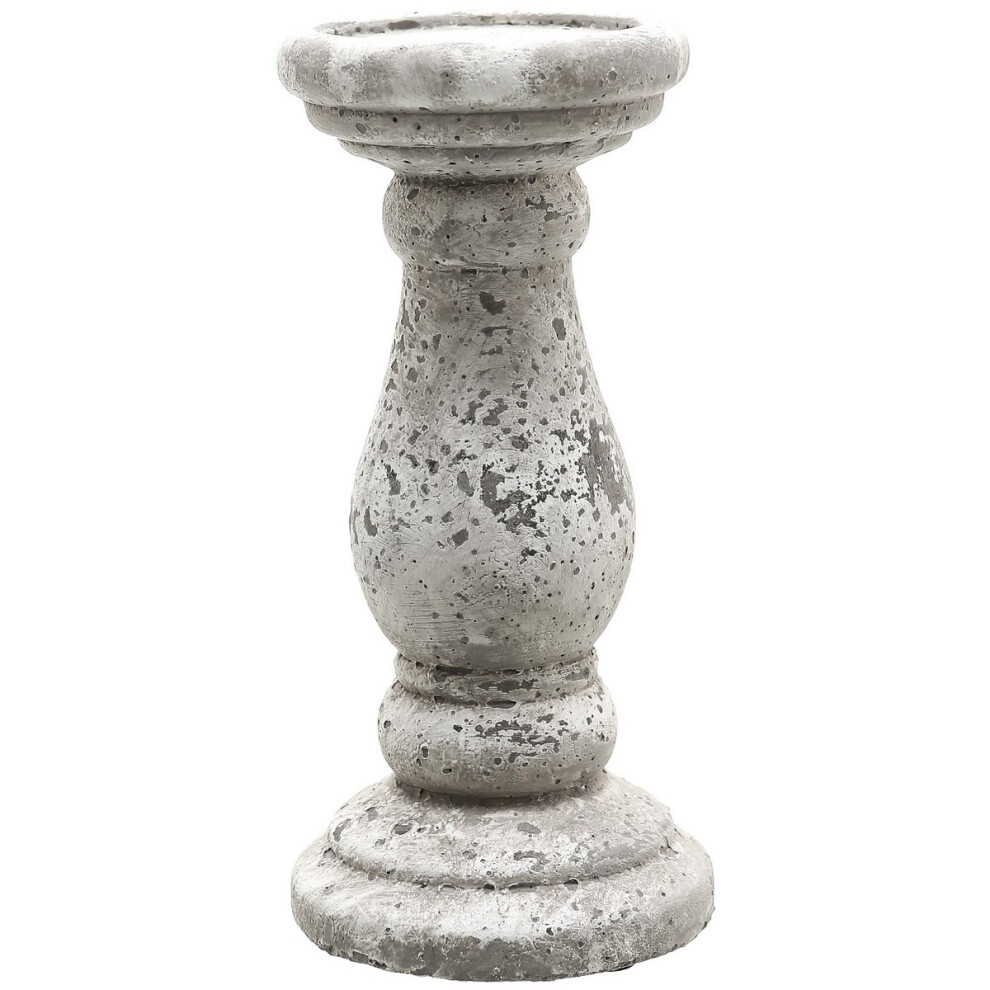 Hill Interiors Stone Effect Candle Holder