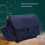 Dark Blue Nylon Stroller Organizer Large Capacity 5