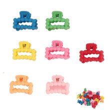 100 piezas de pinzas para el cabello mini con forma de sombrero coloridas