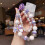 Accessoire polyvalent de bijoux de dragonne de téléphone-Bleu 2