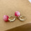 Boucles d'oreilles pêche Boucles d'oreilles pendantes pêche 5