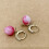 Boucles d'oreilles pêche Boucles d'oreilles pendantes pêche 4