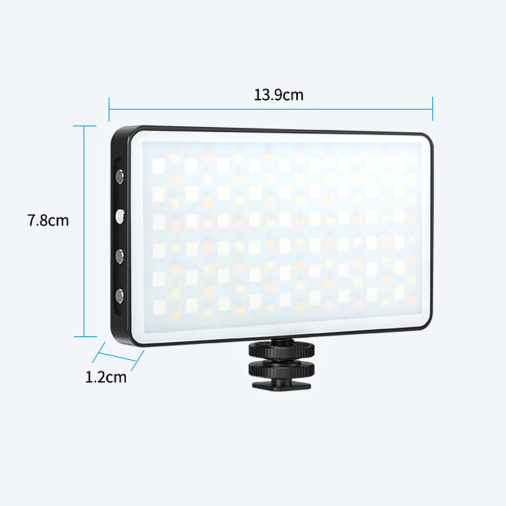 Rgb Dimmable Led Panel 3000K-8500K 12 Effects For Vlog & Live Streaming Light 3251381797608