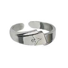 Bague de Couple tendance, bague sophistiquée, bijoux de doigt-UN