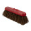 Head Only 11'' Red Dyed Stiff Bassine Sweeping Broom Threaded 1