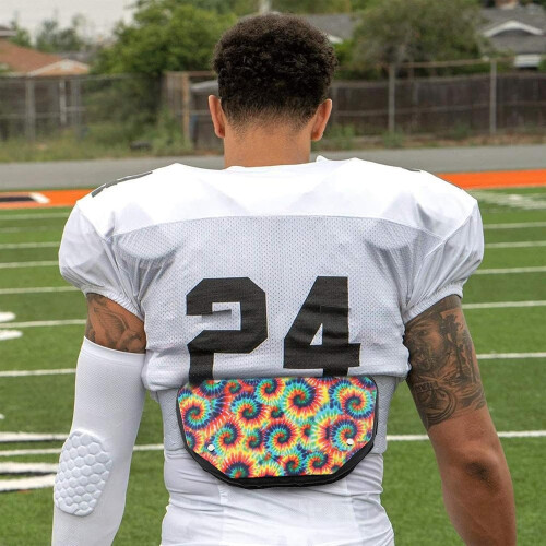 Back Plate Football  Youth Professional, Hard Shell Protector  Adjustable Lower Back Pads 1
