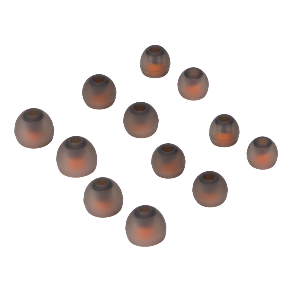 12 Pcs Earbud Tips Silicone Replacement Noise Isolation Comfortable For Earbuds 5071375456476
