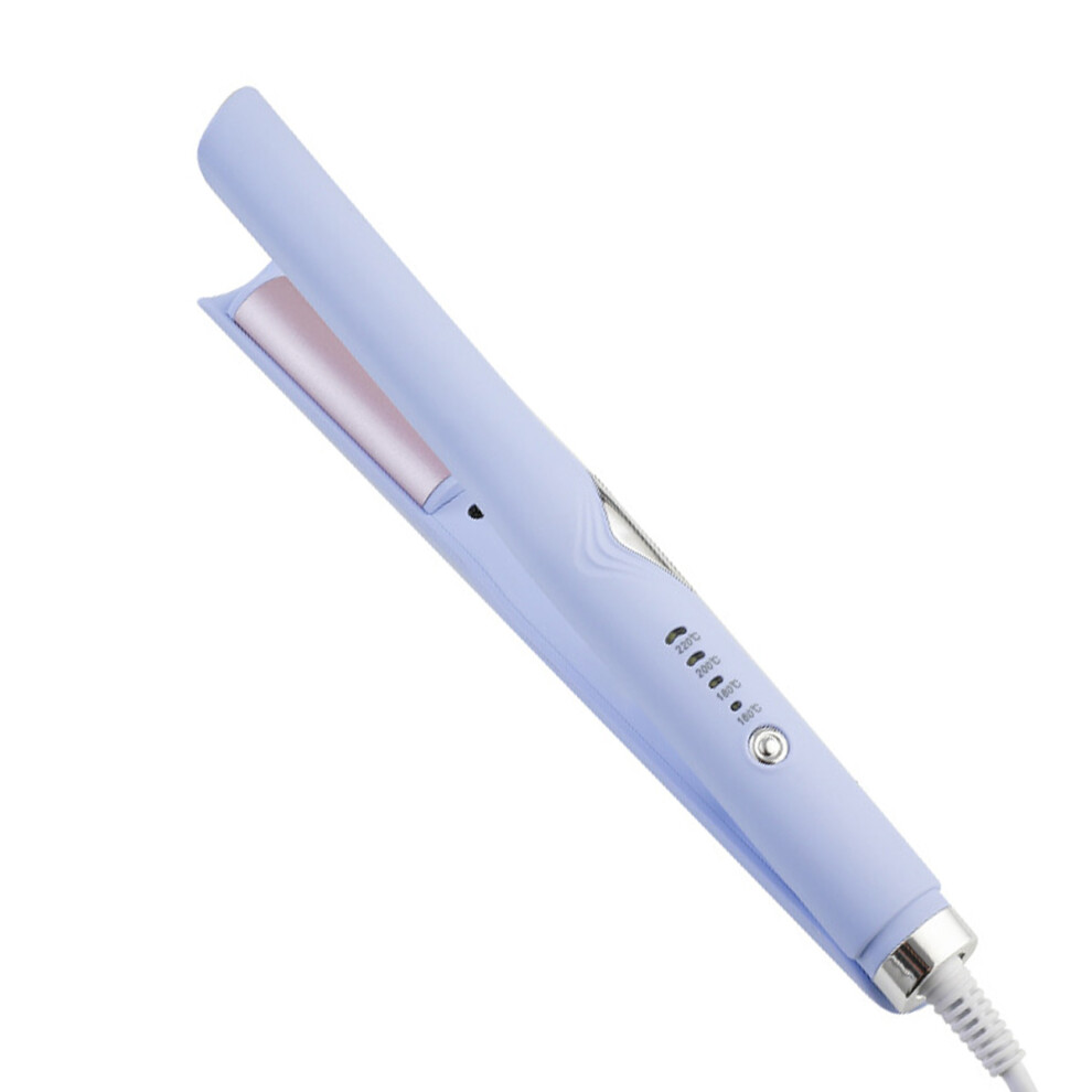 Portable 2-in-1 Hair Styler, Mini Hair Straightener With Ceramic Tourmaline Plate For Quick, Smooth Results On-The-Go