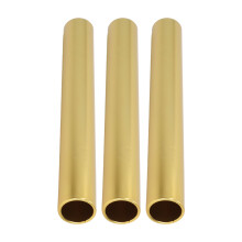 Bâton de relais en alliage d'aluminium jaune vif 3,8x30cm pour course de relais