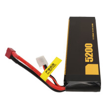 5200mAh 7,4V 50C 2S Lipo-Akku für RC-Flugzeuge & Autos, 139x44x18,5mm