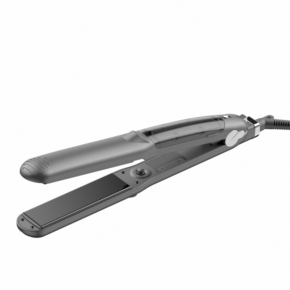 Professional Hair Straightener, Titanium Plates Ceramic Flat Iron Creates Silky Hair Instantly, Dual Voltage Adjustable Temperature for All Hair Types