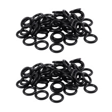 18mm x 3mm Nitrile Rubber O Ring Oil Sealing Seals 100 PCS