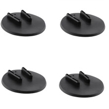4X Motorcycle Kickstand Pad Kick Stand Coaster Puck for Touring Sportster