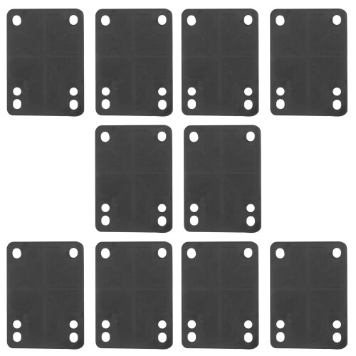 Rubber Skateboard Riser Pad 1/8 3mm Pack of 10