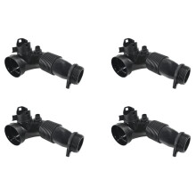4X for F22 F23 F30 F32 F33 F34 F10 E84 F25 Turbocharger Intercooler Air Inlet Tube Air Intake Hose Pipe 13717605638