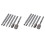 12PCS HSS Rotary Multi Tool Burr Routing Router Bit Mill Cutter Attachment for 1