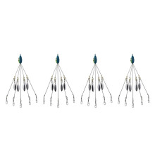 4X Alabama Umbrella Rigs for Bass Stripers Fishing, Freshwater Fishing Swimbait Lures Rig Kit,