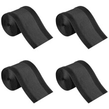 4X Cable Grip Floor Cable Cover Cords Cable Protector Cable Management Only for Commercial Office Carpet (Black,10 Feet)