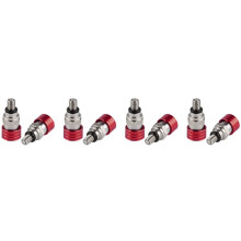 8x Soupape de Décharge de Purge D'Air de Fourche de Motocross M5X0.8cm pour YZ85 YZ125 YZ250 YZ450F 250RX Rouge