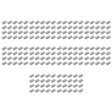 200 Stuks 24mmx11mmx10mm Console Mixer Slider Fader Knoppen Vervanging voor Potentiometer Grijze Knop Zwart Mark