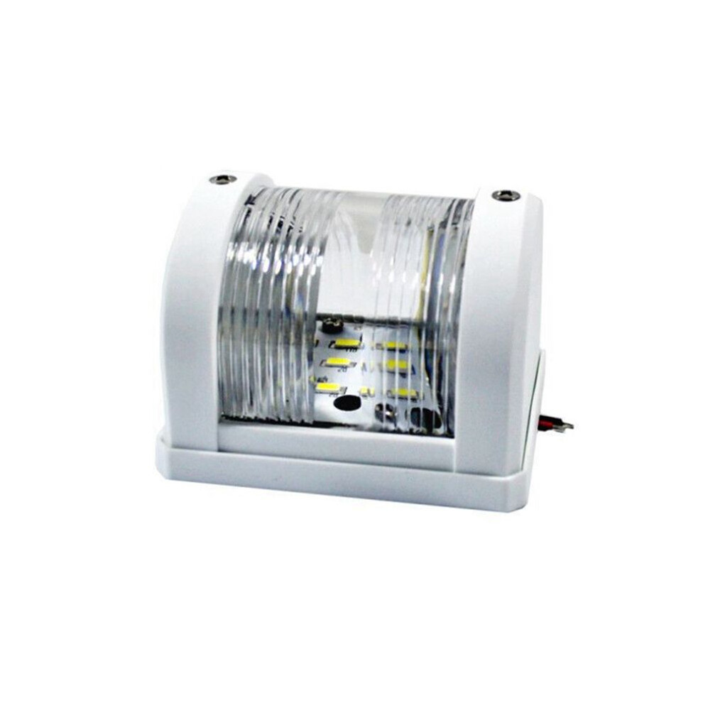 2X Boat 12V Navigation Lights Stern Marine Safe Night Sailing Signal Lamp For Fishing Boat Yacht Pontoon White/Light 6132156567329