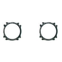 2X Cnc Aluminum Alloy for Hollowgram Spider Lockring KP021/, SuperSix Evo 2 - Bicycle Accessories