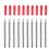 200 Pcs 45 Degree Blade Vinyl Cutter Plotter Cutting Blades for CB09 CB09U Graphtec with Blade Holder Base 3