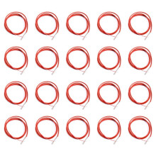 20X Sensor de Temperatura PT1000 de 2 Hilos Termistor Recubierto de Gel de Silicona Sonda de 1,5 Metros 45 mm x 5 mm -50-180 Centígrados RTD