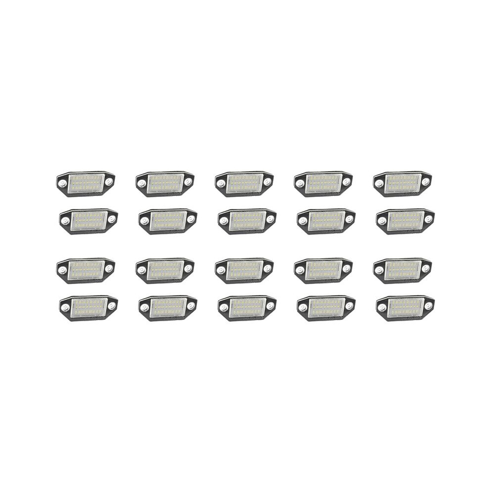 20X 12V 24 Led Number License Plate Lamp For Mondeo Mk3 2000-2007 Light 6032905327115