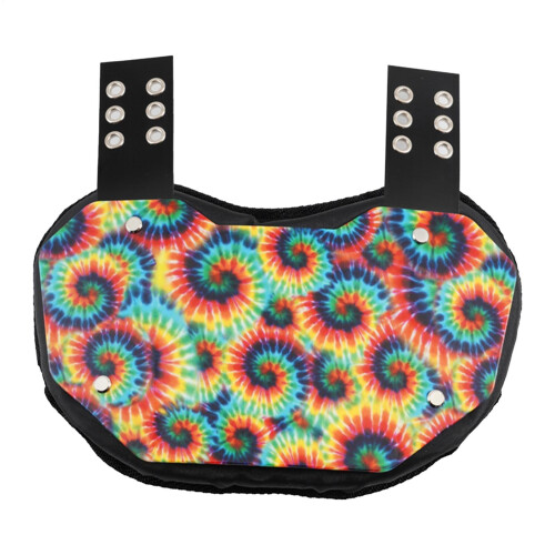 Football backplate, back protector, professional football, back protector, hard outer shell, back protector, lower back cushion sunflower